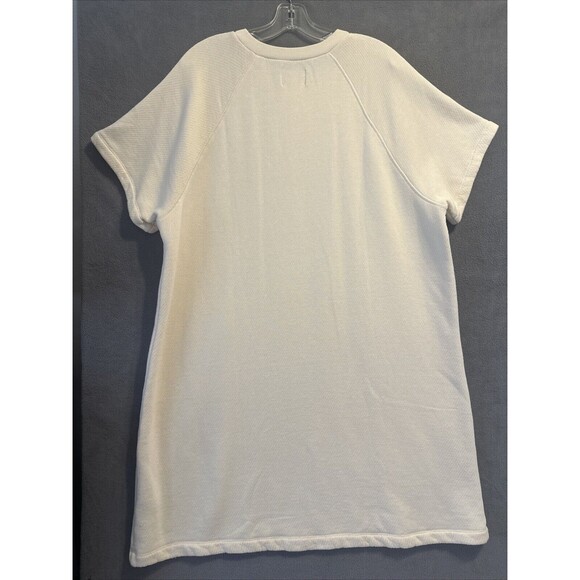 Madewell Cream T-Shirt Dress NWT - Picture 5 of 8